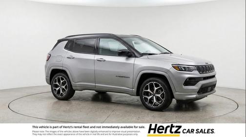 Silver Zynith Metallic Clearcoat 2025 Jeep Compass Limited
