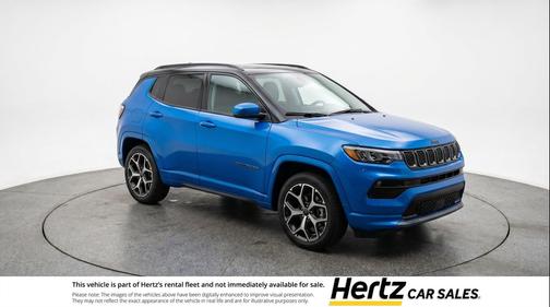 Hydro Blue Pearlcoat 2025 Jeep Compass Limited