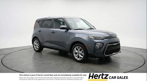 Gravity Gray 2025 Kia Soul LX