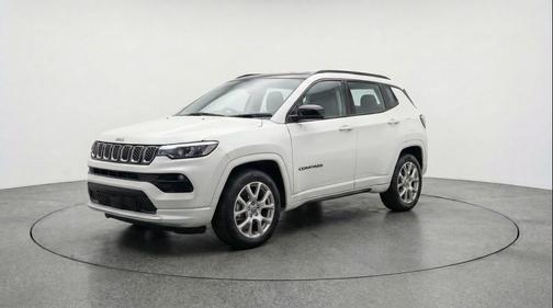 Bright White Clearcoat 2025 Jeep Compass Limited