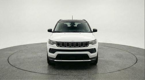 Bright White Clearcoat 2025 Jeep Compass Limited