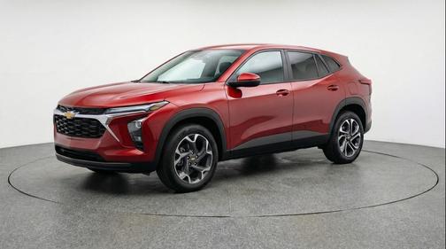 Crimson Metallic 2025 Chevrolet Trax LT