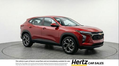 Crimson Metallic 2025 Chevrolet Trax LT