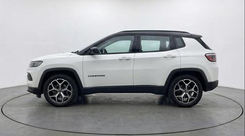 Bright White Clearcoat 2025 Jeep Compass Limited