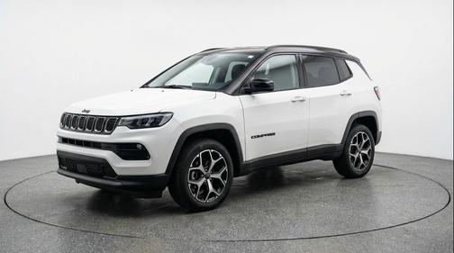 Bright White Clearcoat 2025 Jeep Compass Limited