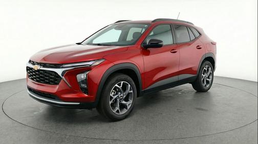 Crimson Metallic 2025 Chevrolet Trax LT