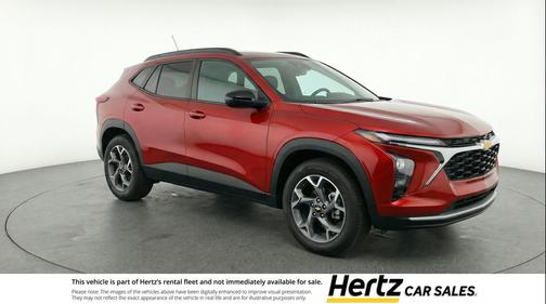 Crimson Metallic 2025 Chevrolet Trax LT