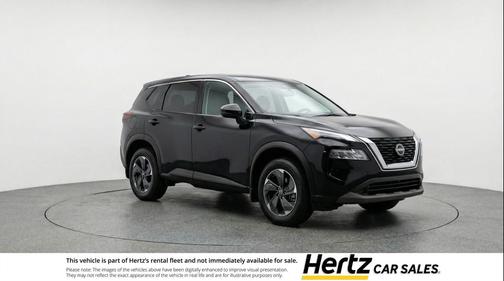 Super Black 2025 Nissan Rogue SV