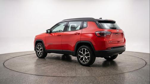 Red Hot Pearlcoat 2025 Jeep Compass Limited