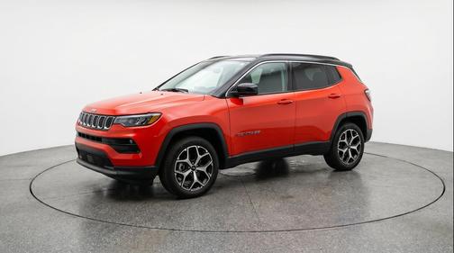 Red Hot Pearlcoat 2025 Jeep Compass Limited