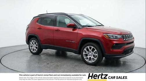Red Hot Pearlcoat 2025 Jeep Compass Limited