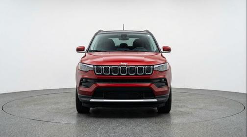 Red Hot Pearlcoat 2025 Jeep Compass Limited