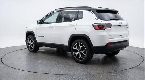 Bright White Clearcoat 2025 Jeep Compass Limited