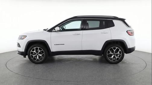 Bright White Clearcoat 2025 Jeep Compass Limited