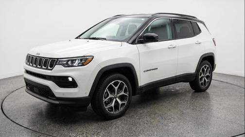 Bright White Clearcoat 2025 Jeep Compass Limited