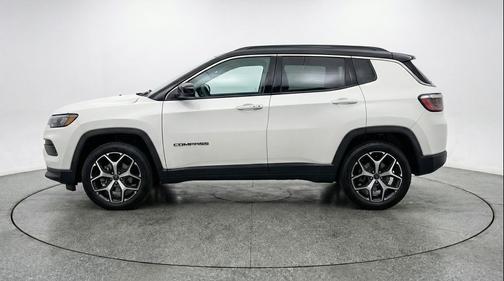 Bright White Clearcoat 2025 Jeep Compass Limited