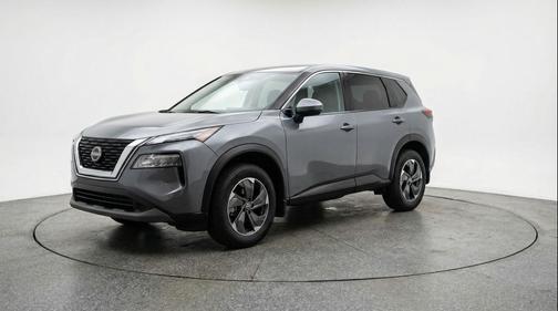 Gun Metallic 2025 Nissan Rogue SV