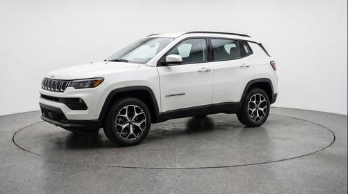 Bright White Clearcoat 2025 Jeep Compass Limited