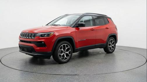 Red Hot Pearlcoat 2025 Jeep Compass Limited