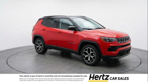 Red Hot Pearlcoat 2025 Jeep Compass Limited