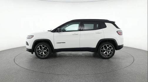 Bright White Clearcoat 2025 Jeep Compass Limited