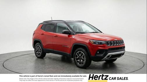 Red Hot Pearlcoat 2025 Jeep Compass Trailhawk
