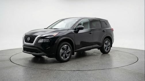 Super Black 2025 Nissan Rogue SV