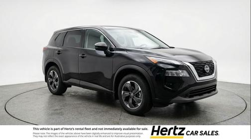 Super Black 2025 Nissan Rogue SV