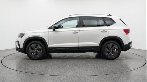Pure White 2026 Volkswagen Taos S