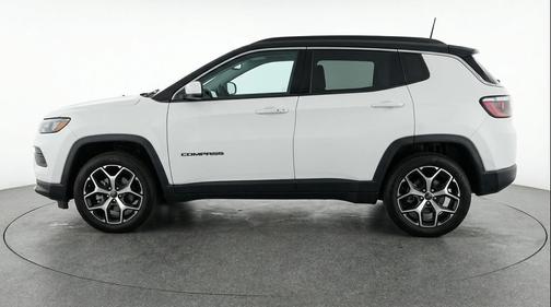 Bright White Clearcoat 2025 Jeep Compass Limited