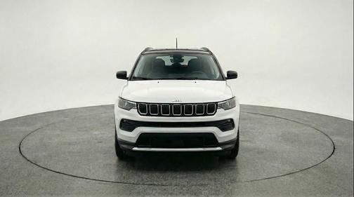 Bright White Clearcoat 2025 Jeep Compass Limited