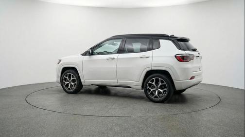 Bright White Clearcoat 2025 Jeep Compass Limited