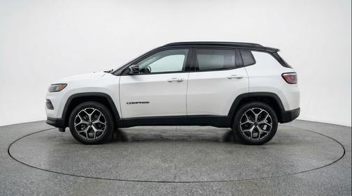Bright White Clearcoat 2025 Jeep Compass Limited