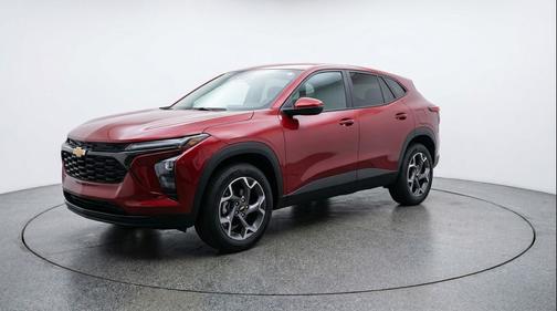 Crimson Metallic 2025 Chevrolet Trax LT