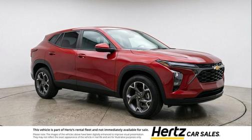 Crimson Metallic 2025 Chevrolet Trax LT
