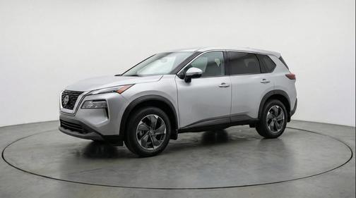 Brilliant Silver Metallic 2025 Nissan Rogue SV