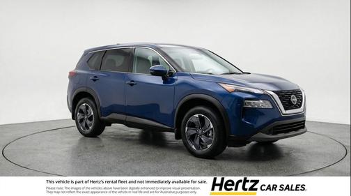 Deep Ocean Blue Pearl 2025 Nissan Rogue SV
