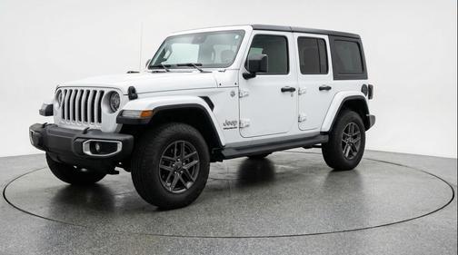 Bright White Clearcoat 2025 Jeep Wrangler Sport S