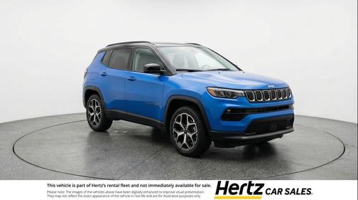 Hydro Blue Pearlcoat 2025 Jeep Compass Limited
