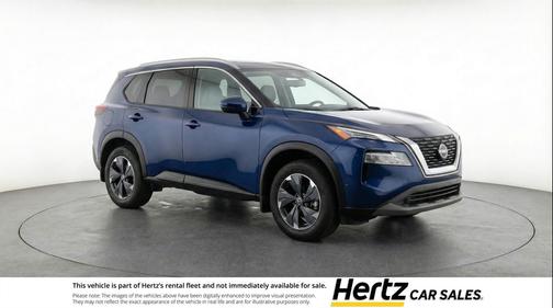 Deep Ocean Blue Pearl 2025 Nissan Rogue SV