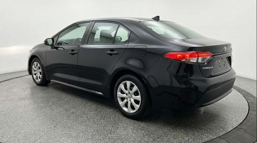 Midnight Black Metallic 2025 Toyota Corolla LE