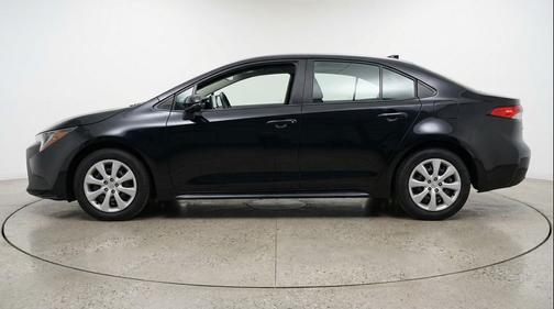 Midnight Black Metallic 2025 Toyota Corolla LE