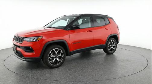 Red Hot Pearlcoat 2025 Jeep Compass Limited