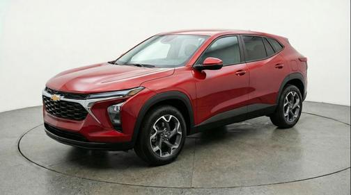 Crimson Metallic 2025 Chevrolet Trax LT