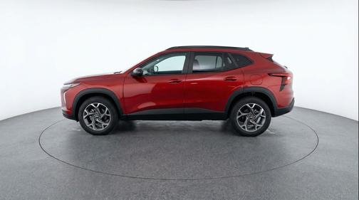Crimson Metallic 2025 Chevrolet Trax LT