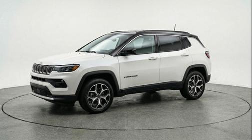 Bright White Clearcoat 2025 Jeep Compass Limited