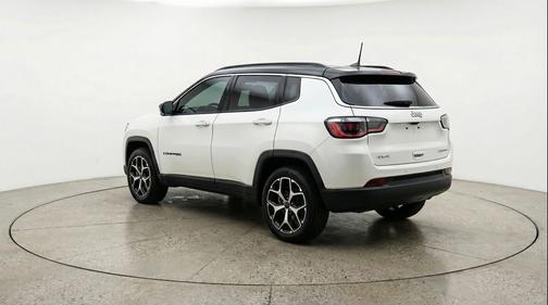 Bright White Clearcoat 2025 Jeep Compass Limited