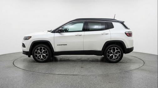Bright White Clearcoat 2025 Jeep Compass Limited