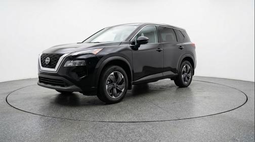 Super Black 2025 Nissan Rogue SV