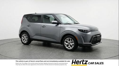 Gravity Gray 2025 Kia Soul LX